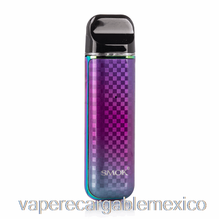 Vape Recargable Smok Novo 2 25w Sistema Pod Arcoíris Fibra De Carbono